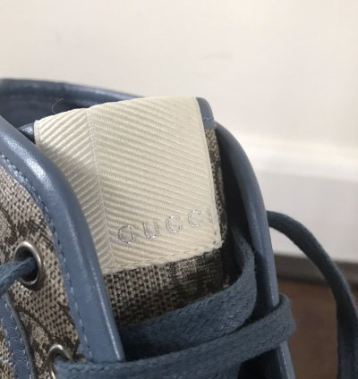Gucci Supreme Stars Canvas Hightop Sneaker