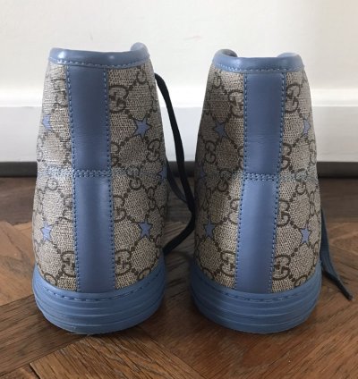 Gucci Supreme Stars Canvas Hightop Sneaker