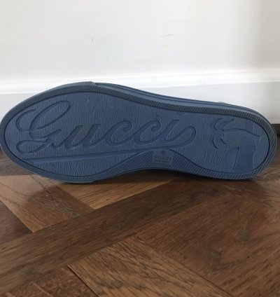 Gucci Supreme Stars Canvas Hightop Sneaker