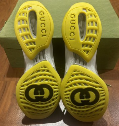 Gucci Technical Knit Run Sneakers