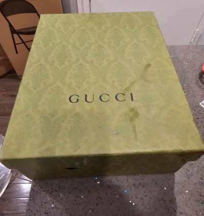 Gucci Tennis 1977 High Top Turquoise Navy Logo Monogram Sz 9