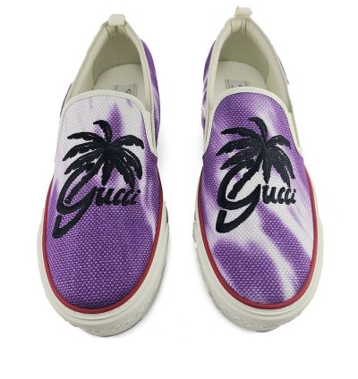 Gucci Tennis 1977 Purple Canvas Sneakers US 10 5 IT 44