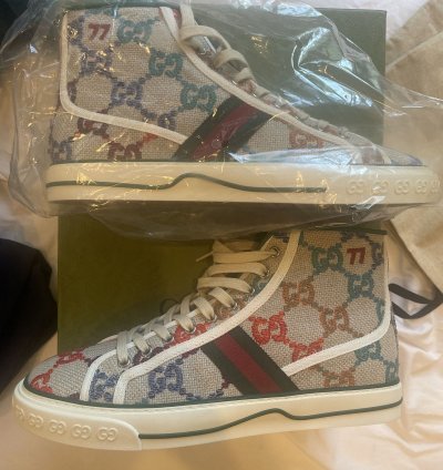 Gucci Tennis 1997 High Top Sneaker - Physchedelic