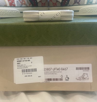 Gucci Tennis 1997 High Top Sneaker - Physchedelic