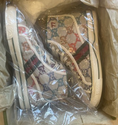 Gucci Tennis 1997 High Top Sneaker - Physchedelic