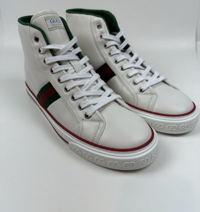 Gucci Tennis GG High Top Sneakers