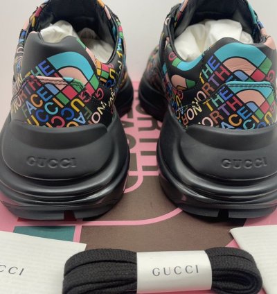 Gucci The North Face New Rython Men Logo Sneakers