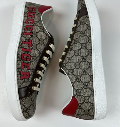Gucci Tiger Ace Guccissima Pattern Sneakers