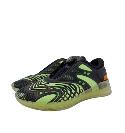 Gucci Ultrapace Black Green Sneakers