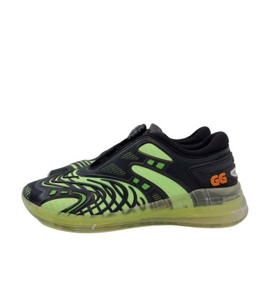 Gucci Ultrapace Black Green Sneakers