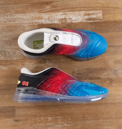 GUCCI Ultrapace blue red sneakers 11 5 US 11 UK 45