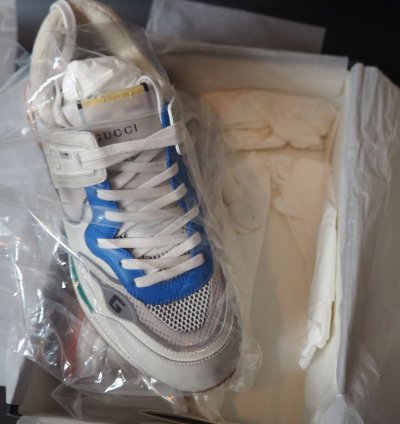 Gucci Ultrapace White Sneakers