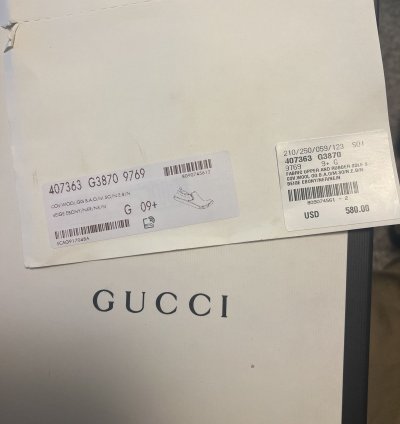 Gucci whool slip-on beige