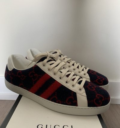 Gucci Wool GG Ace Sneaker