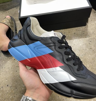 Guccy Rhyton Leather Sneaker NEW 1000