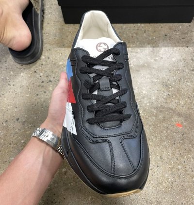 Guccy Rhyton Leather Sneaker NEW 1000