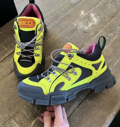 LastDrop Gucci Flashtrek SEGA Reflective Yellow
