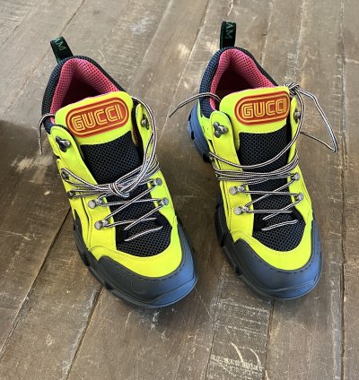 LastDrop Gucci Flashtrek SEGA Reflective Yellow