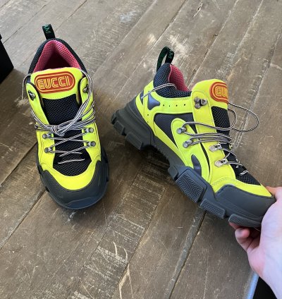 LastDrop Gucci Flashtrek SEGA Reflective Yellow