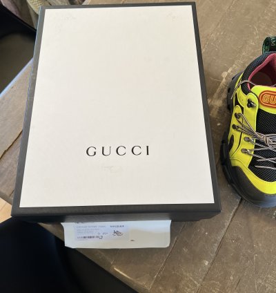 LastDrop Gucci Flashtrek SEGA Reflective Yellow
