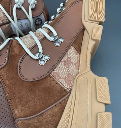 Limited Edition Rare Brand NEW Runway Track Leather Boots