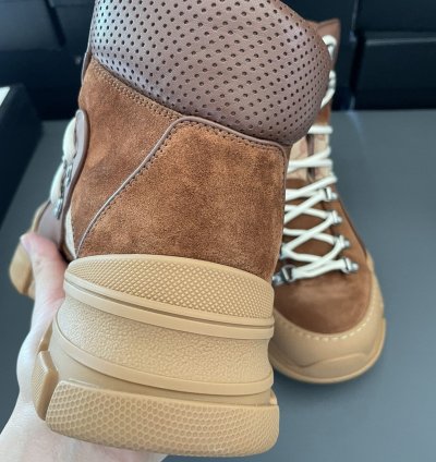 Limited Edition Rare Brand NEW Runway Track Leather Boots