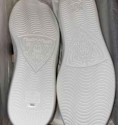 Men Ace sneaker with elastic logo strap