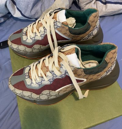 Men GG Rhyton sneaker