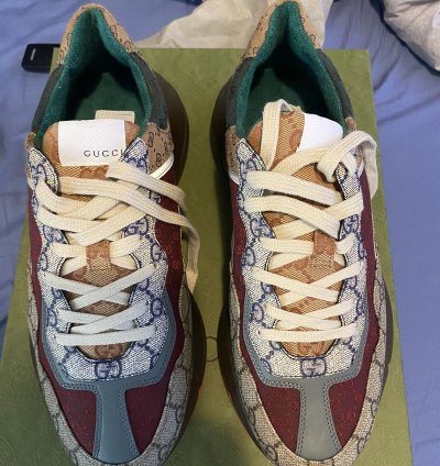 Men GG Rhyton sneaker