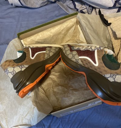 Men GG Rhyton sneaker