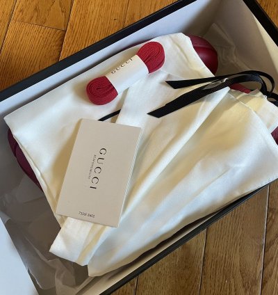 MENS GUCCI ACE SNEAKERS