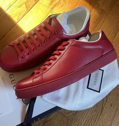 MENS GUCCI ACE SNEAKERS