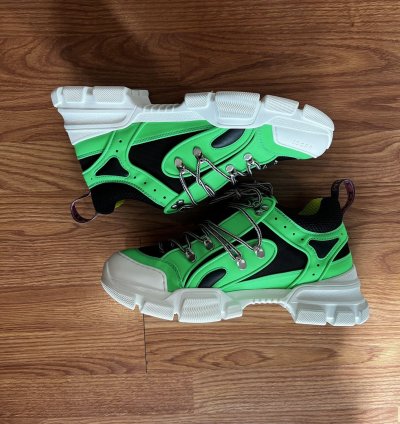 Neon Green Flashtrek Sneakers