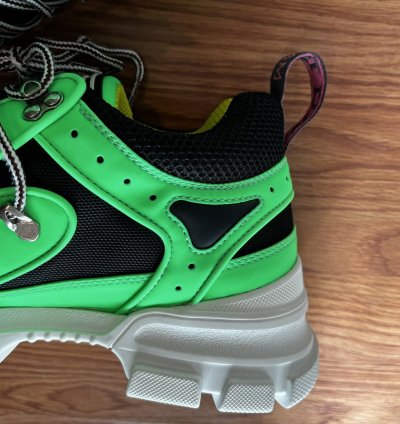 Neon Green Flashtrek Sneakers