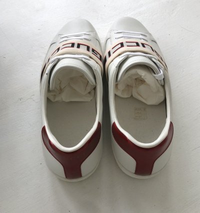 NEW Gucci 523469 Ace stripe sneaker
