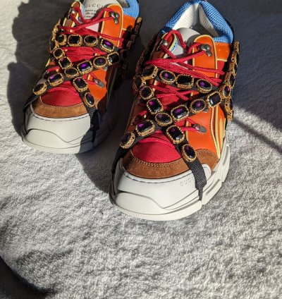 New Gucci flashtrek boots