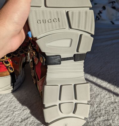 New Gucci flashtrek boots
