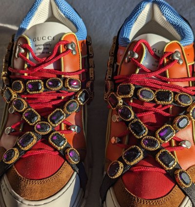 New Gucci flashtrek boots