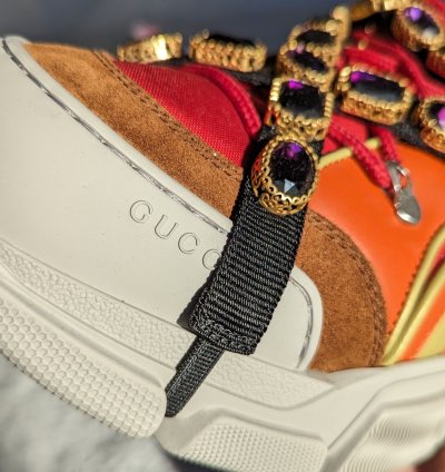 New Gucci flashtrek boots