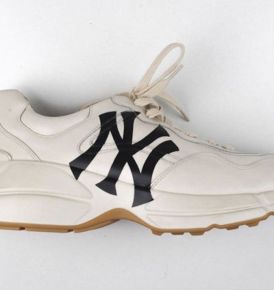 New Gucci Rhyton NY Yankees Sneakers 10 5US 9 5UK 44-45EU
