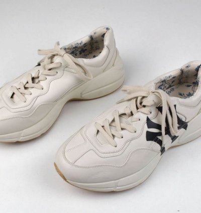 New Gucci Rhyton NY Yankees Sneakers 10 5US 9 5UK 44-45EU