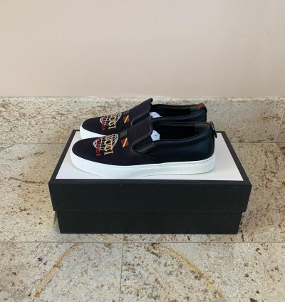 Old Tennis Tweed Sneaker in Black