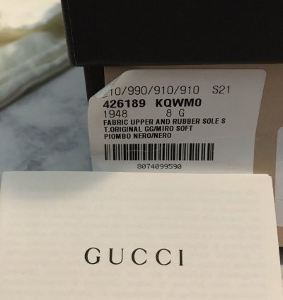 Original GG Moro Soft Piombo Nero Nero