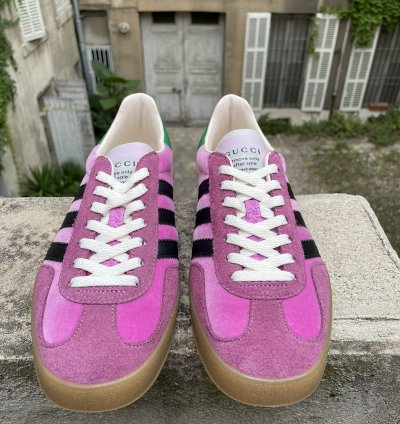 Rare adidas Gucci gazelle Pink 9us 42 2 3 brand new