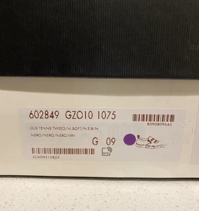 Rare Gucci WorldWide Sneakers