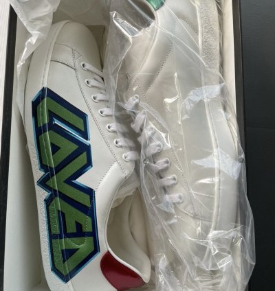 Rare Limited Edition ACE LOVED Leather Sneakers Brand New