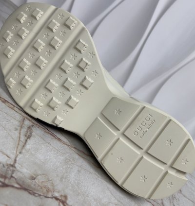 Rhyton Sneaker Printed Donald Duck Beige Leather