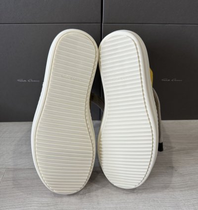 RICK OWENS RAMONE JUMBO LOW LEMON PORTERVILLE