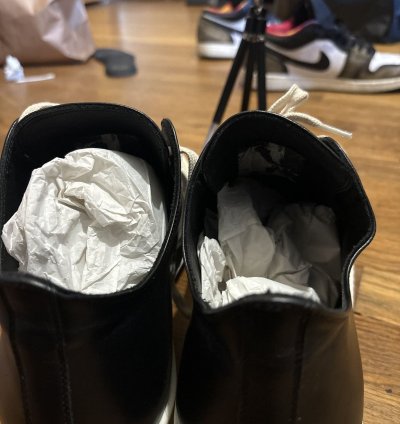 Rick Owens Ramone Leather