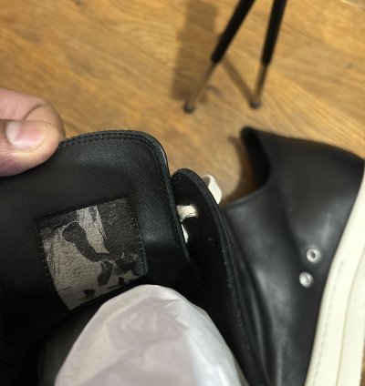 Rick Owens Ramone Leather